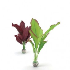 biOrb Green & Purple Silk Plant Set